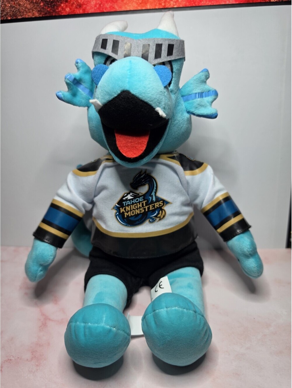 Tahoe Knight Monster Tessie Mascot Plush Hockey 13" Rare 2024